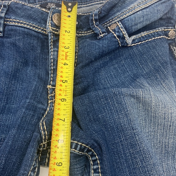 Silver Jeans Suki Capri Jeans Size 29 - Picture 11 of 14